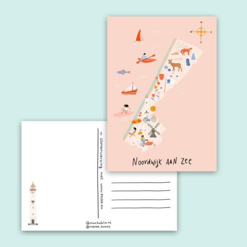 Postkarte Noordwijk aan Zee